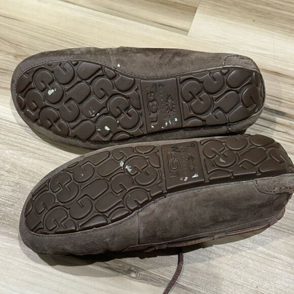 Ugg Australia Brown and Tan Slippers Women’s 8 - Picture 4 of 7